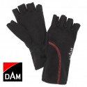 Перчатки DAM Windproof Half Finger Black (L)