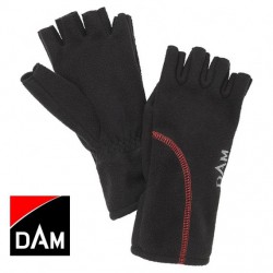 Перчатки DAM Windproof Half Finger Black (M)