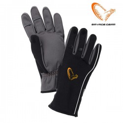 Перчатки SAVAGE GEAR Softshell Winter Glove (L) Black