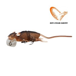 Приманка Savage Gear 3D Rad (Крыса) 20cm 32g 01-Brown (коричневый)