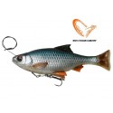 Приманка Savage Gear 4D Line Thru Pulse Tail Roach 18cm 90g SS(Roach)