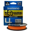 SHIMANO KAIRIKI 4 PE 0.10 150м (оранжевый)