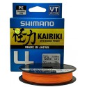 SHIMANO KAIRIKI 4 PE 0.13 150м (оранжевый)