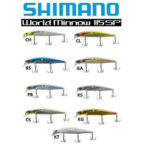 SHIMANO World Minnow 115 ST