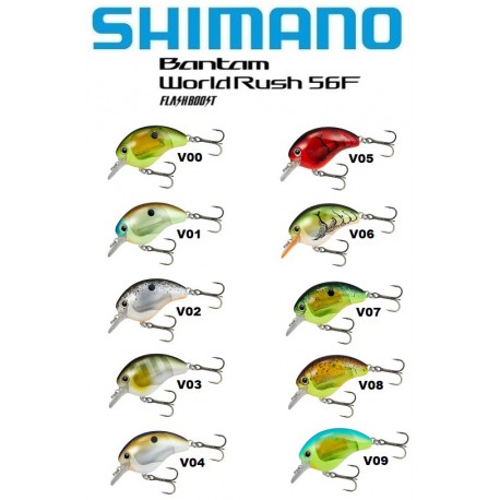 SHIMANO BT World Rush 56F Flashboost 56mm