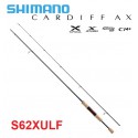 Спиннинг SHIMANO CARDIFF AX S62XULF (1,88м/0,4-3,5гр)
