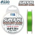 ASSO SUPER PE ULTRALIGHT GAMES 4X 0.117 (150м) зел.