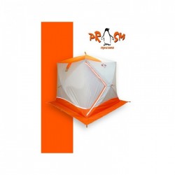 Палатка ПИНГВИН КУБ ПРИЗМА (1-слойный), композитный каркас