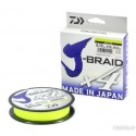 DAIWA J-BRAID X4 0.17мм (Yellow) 135м