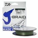 DAIWA J-BRAID X4 0.07мм (Dark Green) 135м