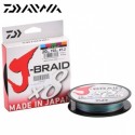 DAIWA J-BRAID X8 0.24мм (Multicolor) 150м