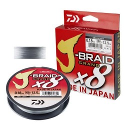 DAIWA J-BRAID GRAND X8 0.06мм (Grey) 150м