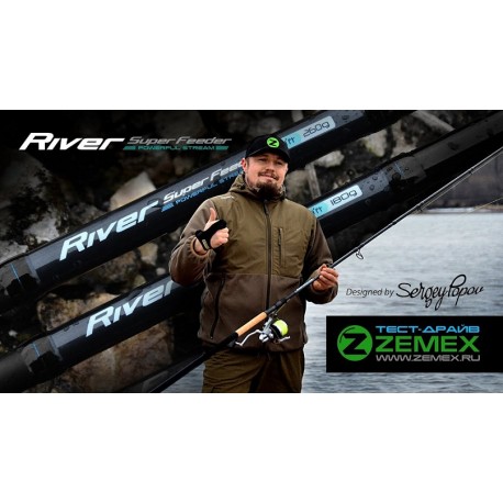 Фидер ZEMEX RIVER Super Feeder 12 ft (150гр)