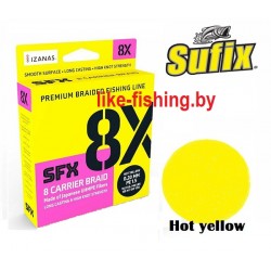 SUFIX SFX 8X 0.165 (HOT YELLOW) 135м