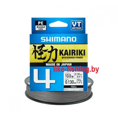 Shimano Kairiki 4 PE Braided Line